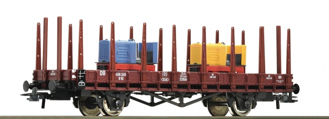 Flat car loaded with 2 Narrow gauge locomotives<br /><a href='images/pictures/Roco/Roco-76771.jpg' target='_blank'>Full size image</a>